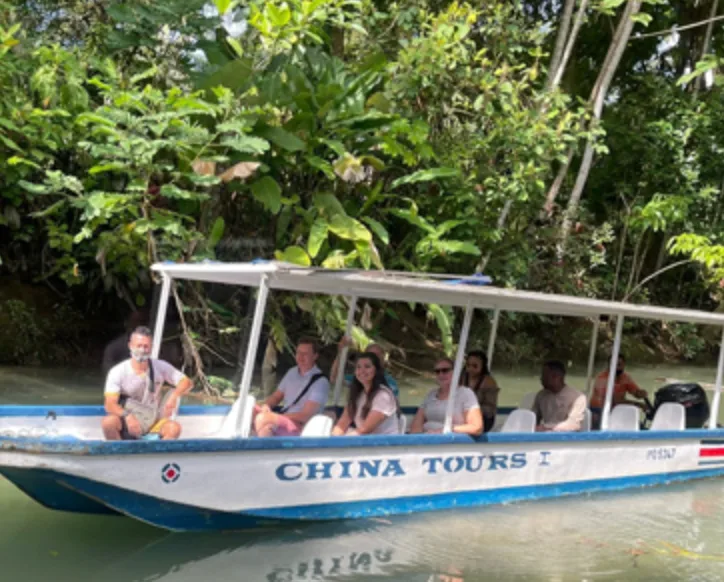Boat tour through the mangroves
